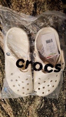 Crocs Classic White size 9(men) 11 (women)