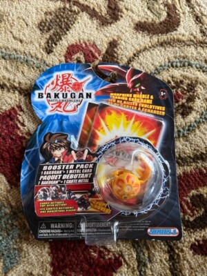 Bakugan Booster Pack Series 1 2007 - ORANGE #1231 - SEALED VINTAGE -