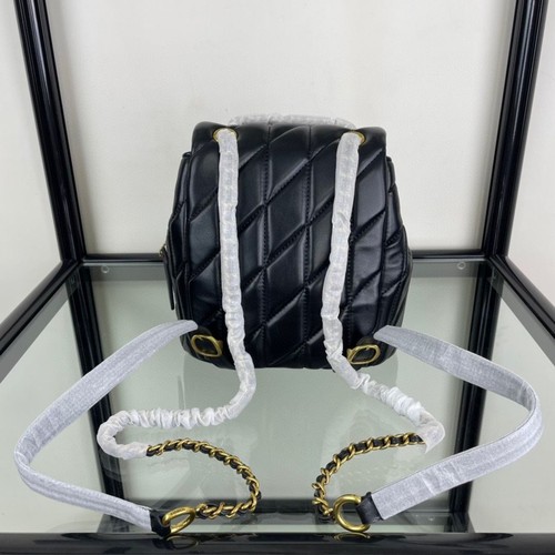 COACH Tabby Quilted Backpack Black CU076 outlet NEW F/S JPN - Picture 6 of 8