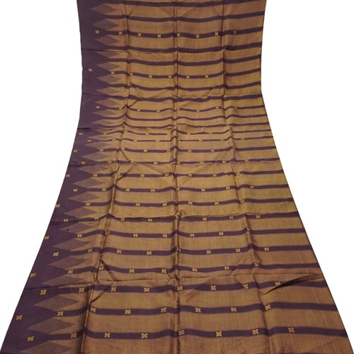 Vntage Bordeaux 100% Pure Soe Tssé à la Man Sar Vestge 4.6m