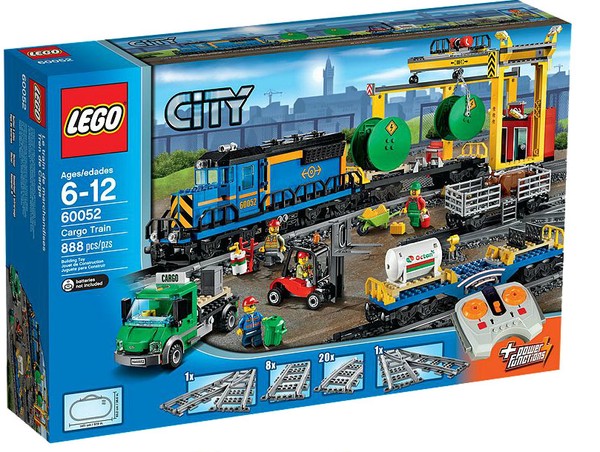 working lego train set
