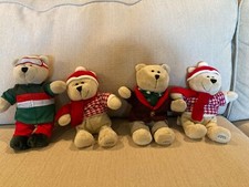 Starbucks Collectible Christmas Bears Set 2017, 2018, 2018