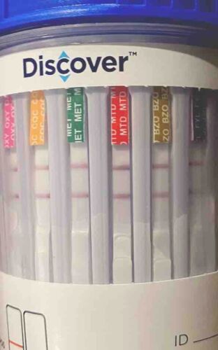 12 Panel Drug Test Cup -Test For 12 Drugs w/ ETG and FEN FREE SHIPPING 2 Tests - Afbeelding 1 van 3