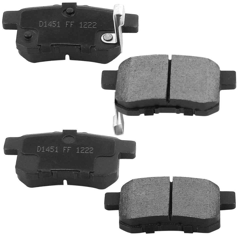 4Pcs Rear Disc Ceramic Brake Pads Kit For 2008 2009 20102017 Honda