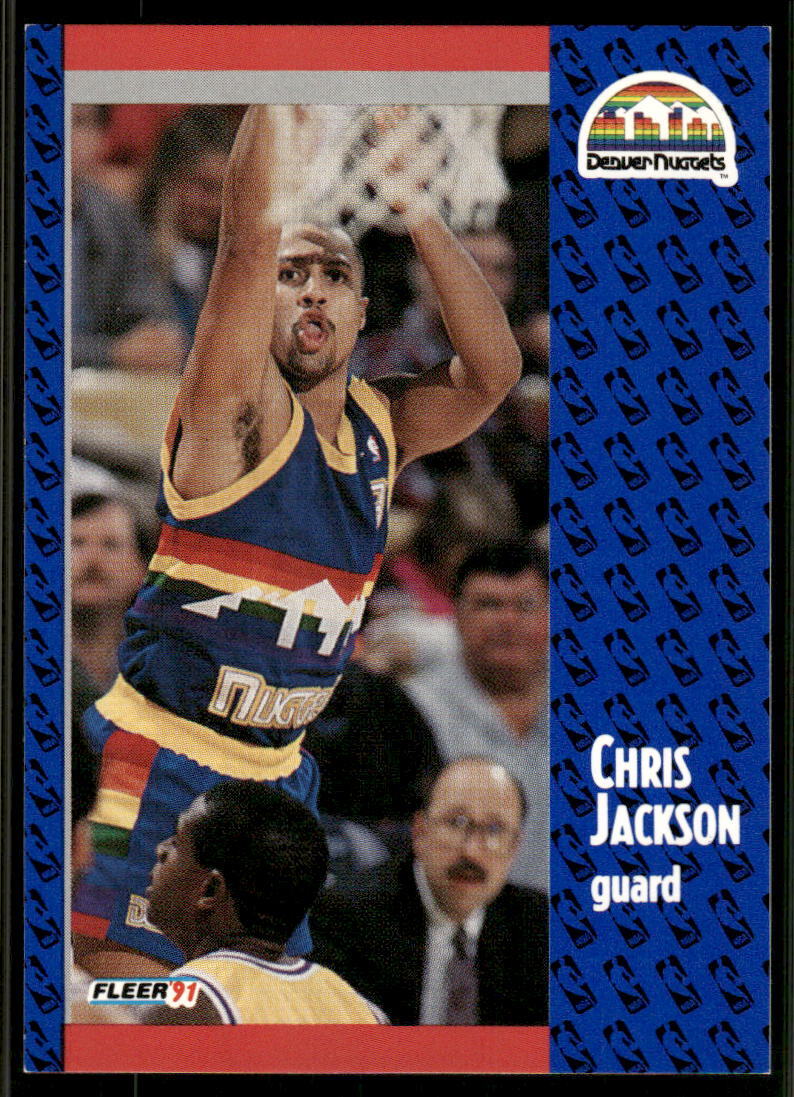 1991-92 Fleer #49 Chris Jackson