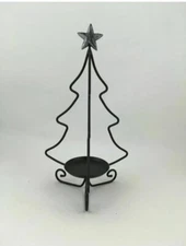Longaberger Wrought Iron Christmas Tree Candle Holder