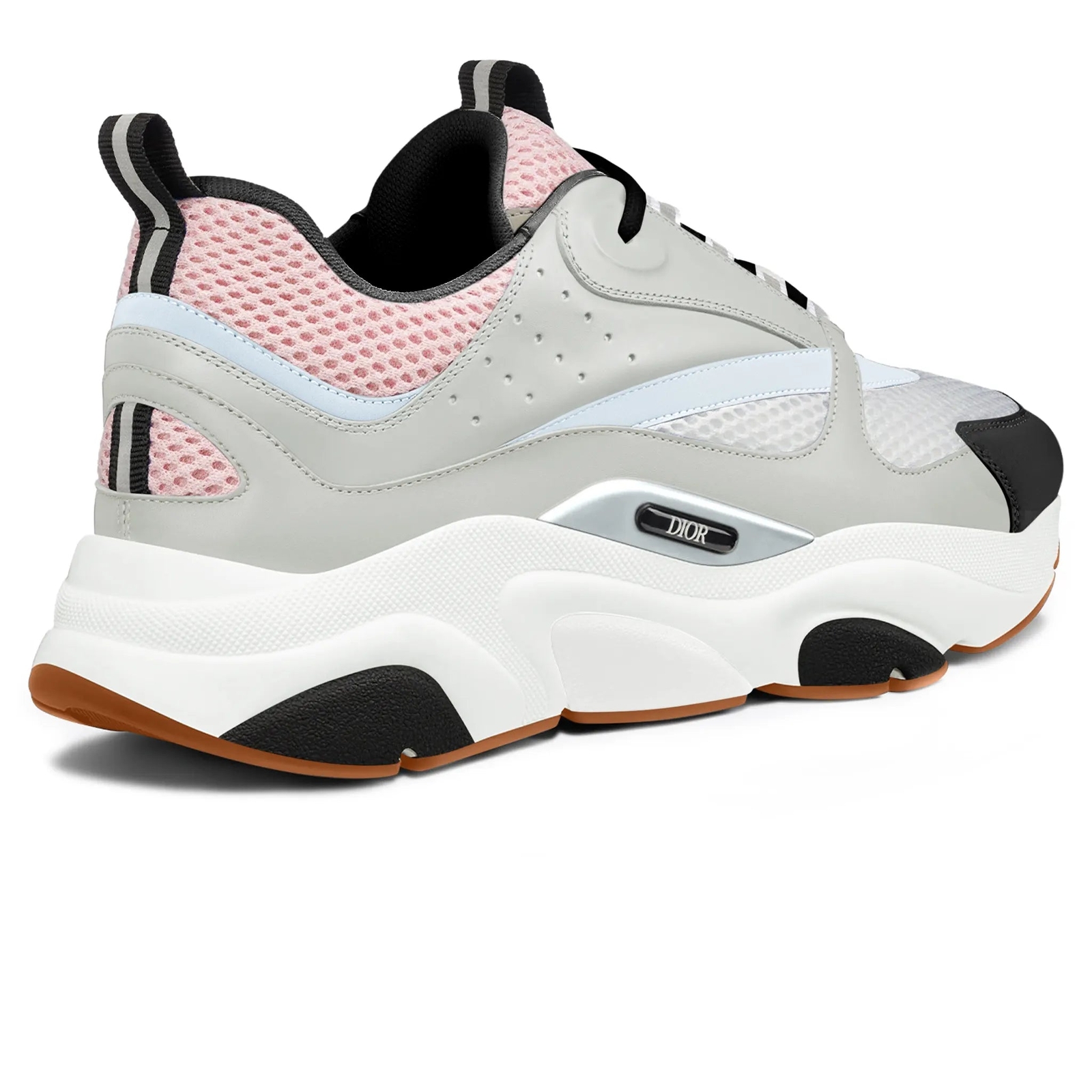 Dior B22 Pale Pink Grey Trainer image 3