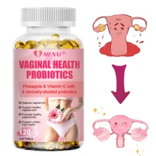 MENXI Vaginal Probiotics for Women pH Balance Prebiotics Lactobacillus Probiotic