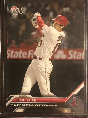 2023 Topps Now #647 Shohei Ohtani Los Angeles Angels