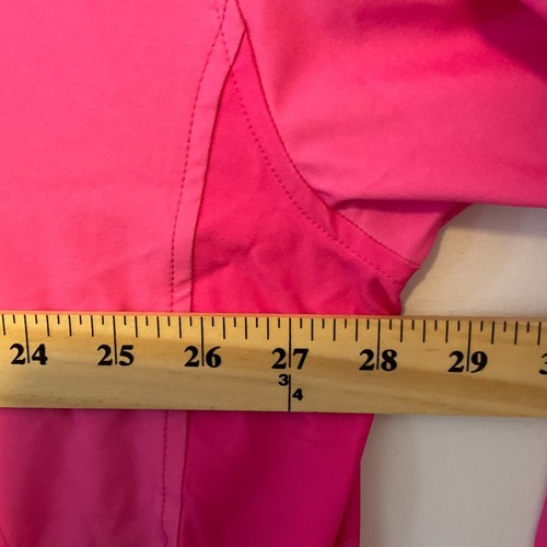 Nike Wind Breaker Tennis Jacket Mens Size 2XL Pink Full Zip Dri Fit - Picture 11 of 16