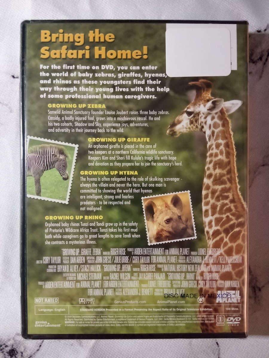 Animal Planet - Growing Up Safari (DVD, 2008) for sale
