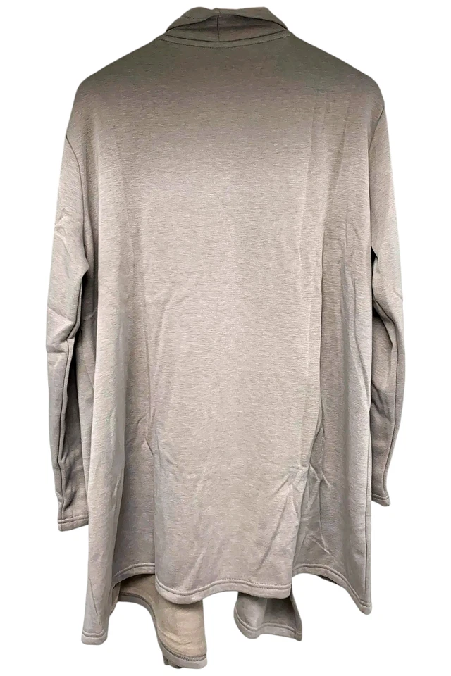 Bata envolvente tejida polar Hue para mujer The Everyday Pj lila Foto 2 de 2