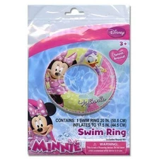 Inflatable Swim Ring Minnie & Daisy Age 3+ NIP