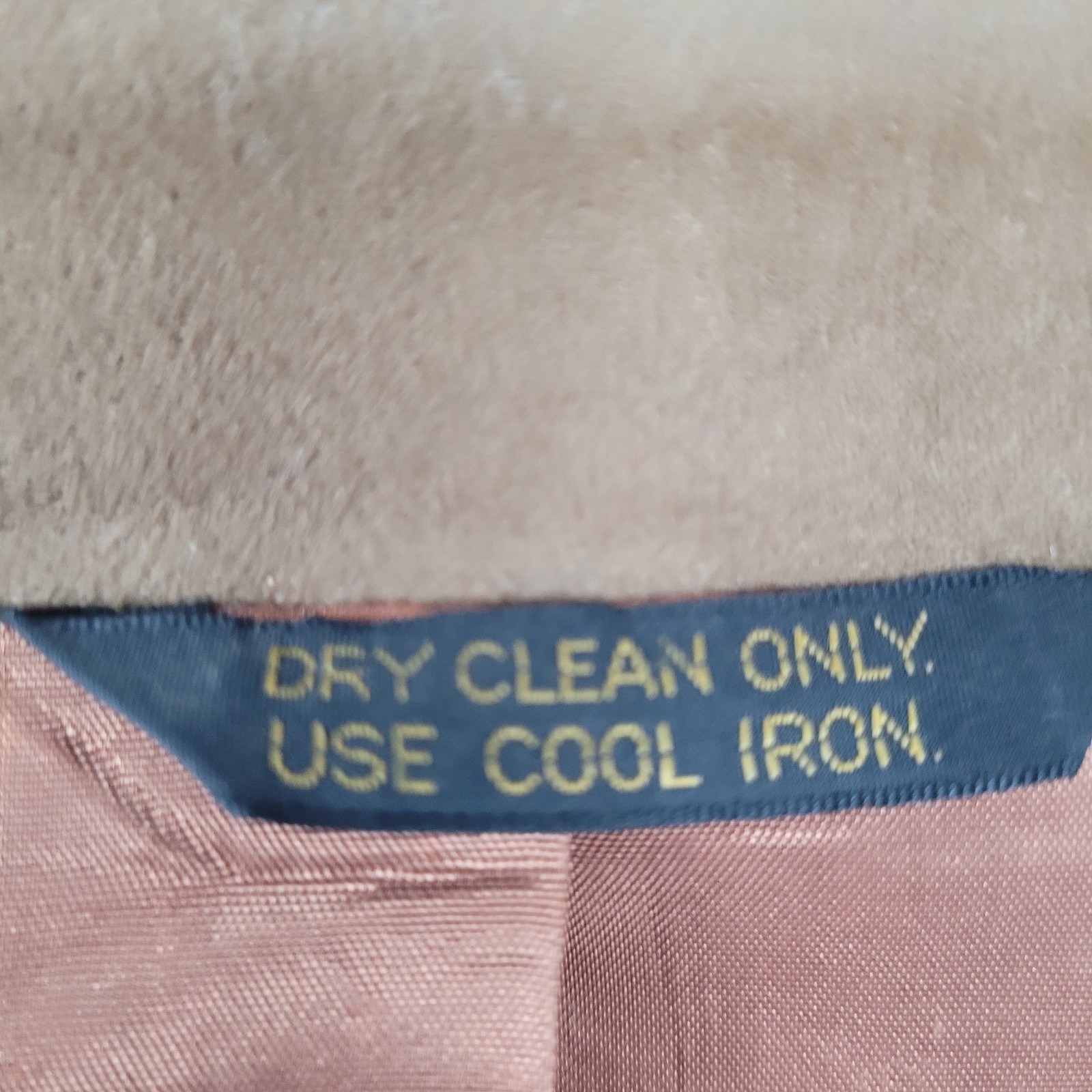 VTG McGregor Brown Microfiber 2 Button Single Ven… - image 14