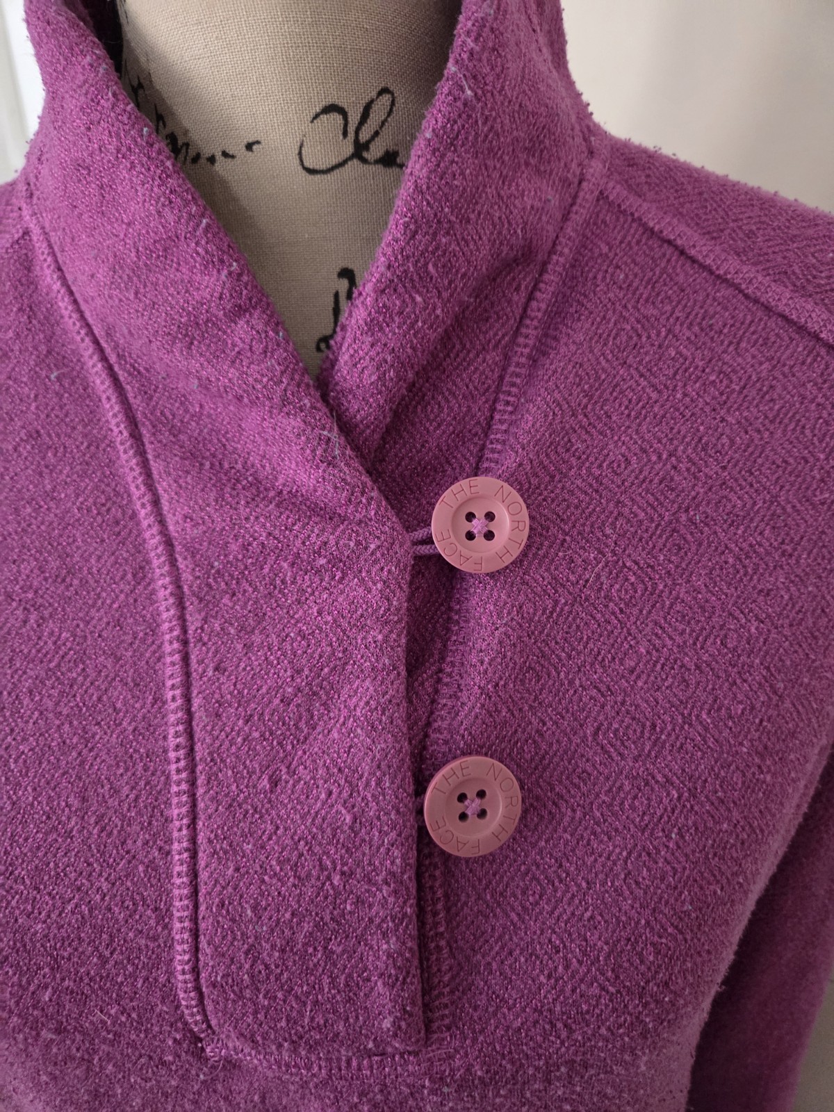 North Face Purple Pullover Large - image 3