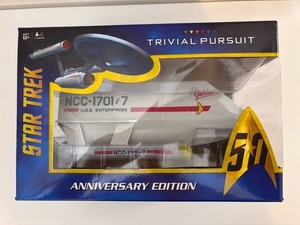 Trivial Pursuit Star Trek Anniversary Edition Complete Board Game 2+ Players 12+