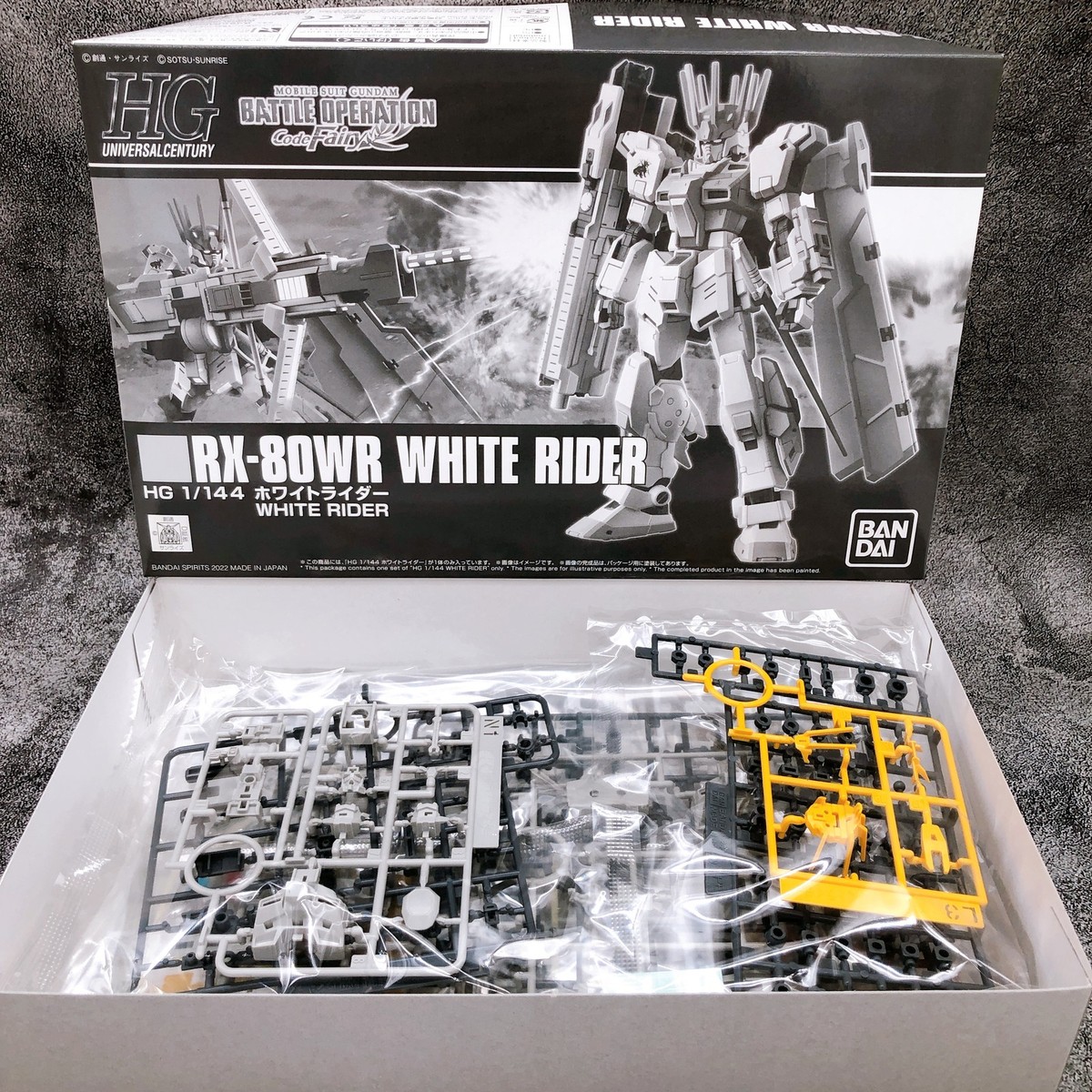 HG 1/144 White Rider Gundam RX-80WR Gunpla Model Kit Premium