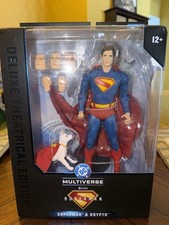 McFarlane Toys Superman And Krypto Deluxe Theatrical Edition Action Figure