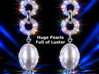 ROBERTO COIN Diamond Earrings 18K Gold 92.28ct Garnet Pearl Carnelian Earrings — photo 7