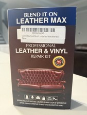 Leather Max Quick Blend Professional Leather  Vinyl Repair Kit   Wine Mix   NEW