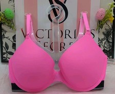 Victoria's Secret Wear Everywhere Pink Push Up Bra 32DD Radiant Rose