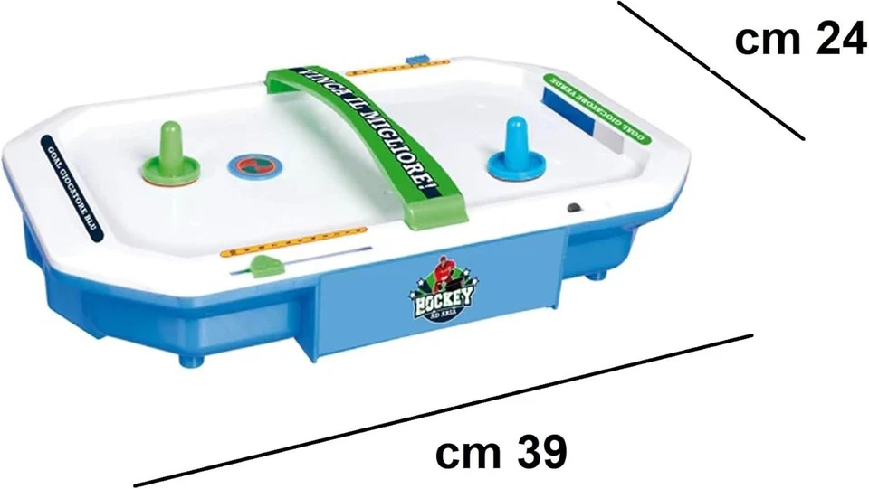 Hockey da Tavolo ad Aria Bambini Adulti Gioco Hockey Arcade Flipper Segnapunti - Image 2 of 4