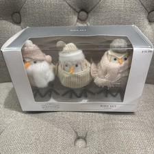 Target Wondershop Featherly Friends Set Of 3 Mini Christmas Birds 2024 New Decor
