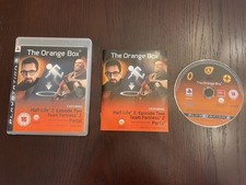 The Orange Box (Sony PlayStation 3 2004) With Manual - Tested and Working