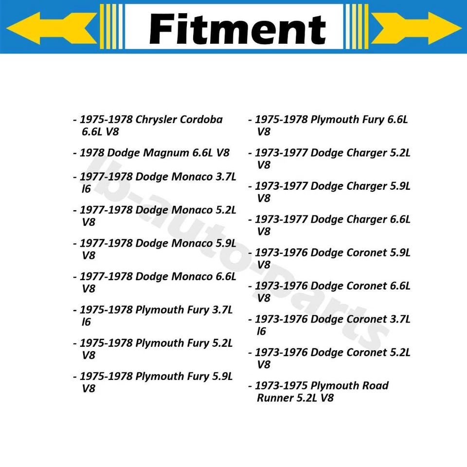 Передний тормозной шланг Dorman 2 шт. для 1979-1980 Chrysler New Yorker 5,9 л - Изображение 3 из 4