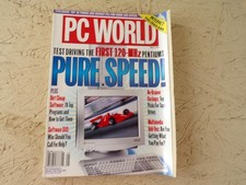 PC World Magazine May 1995 Pure Speed First 120 MHZ