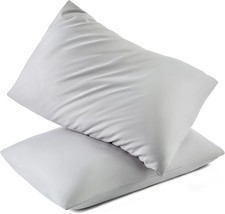 Toddler Pillowcase 2 Pack with Envelope Closure,13" x 18" Silky Soft Microfiber