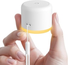 White Noise Machine with Night Light 18 Soothing Sounds Portable Sleep Sound Mac