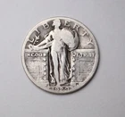 1929 Standing Quarter Silver Quarter 90% Silver