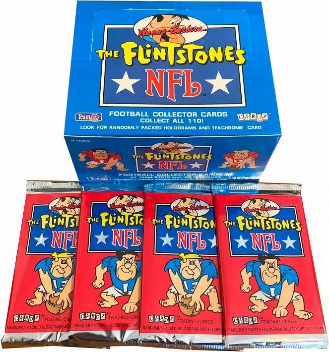 1993 CARDZ Team NFL The Flintstones Fred Flintstone #13 for sale