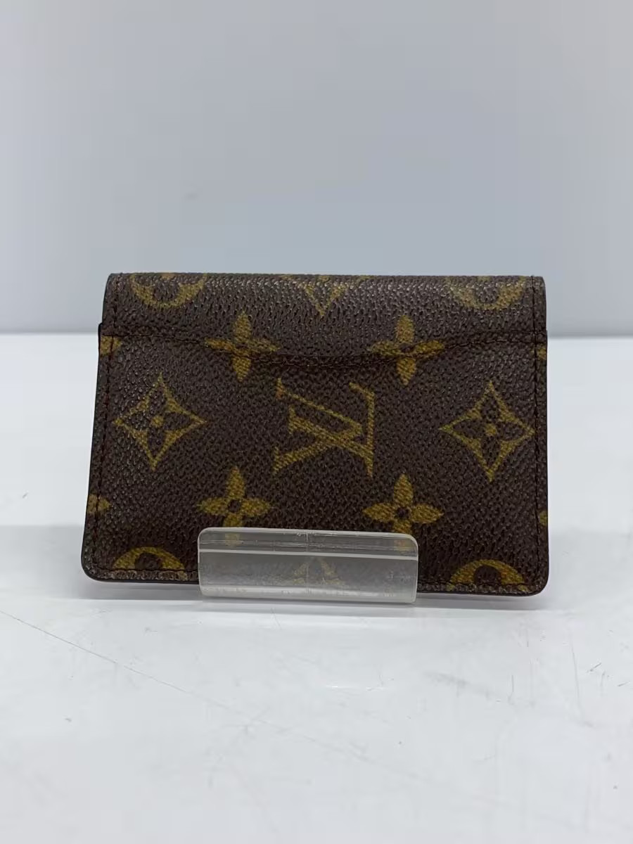 LOUIS VUITTON Organizer de Poche, Monogram Canvas, PVC, Brown, All-Over Print, W thumbnail 2
