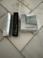 NIBAnastasia Beverly Hills 3 Pc Travel Minis Setting Powder Brow Gel Eye Primer