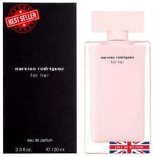 Narciso Rodriguez For Her Eau de Parfum 100ml EDP Spray Brand New Boxed & Sealed