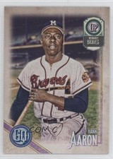 2018 Topps Gypsy Queen Short Print Hank Aaron #301 HOF 0i2r