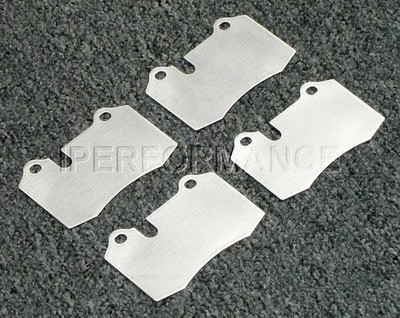 Titanium Brake Pad Shim Heat Shield Set for Ferrari F430 EWS Brembo 2004-2009 Fr