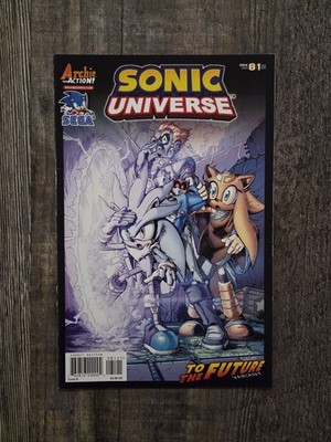 SONIC UNIVERSE #81 Archie Comics 2015 TO THE FUTURE VARIANT      