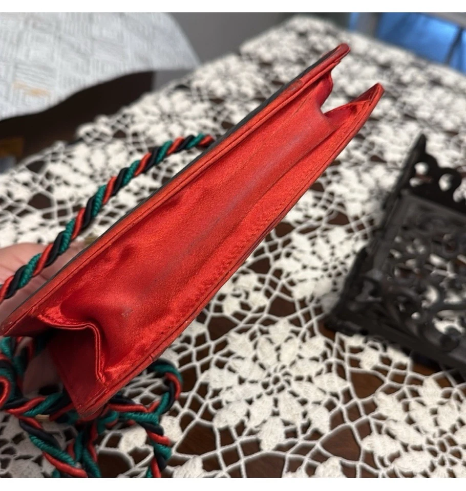 Bolsa de seda vintage Bottega Veneta - Imagem 4 de 4