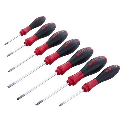Wiha 36298 7 Piece Softfinish Security Torx Set
