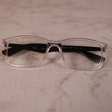 Ray-Ban Eyeglasses Frames Only RB7047 5943 Crystal Black Square 56-17-145