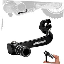 Dirt Bike Gear Shift Lever,CNC Foldable Foot Shifter Pedal for KLX110 Black