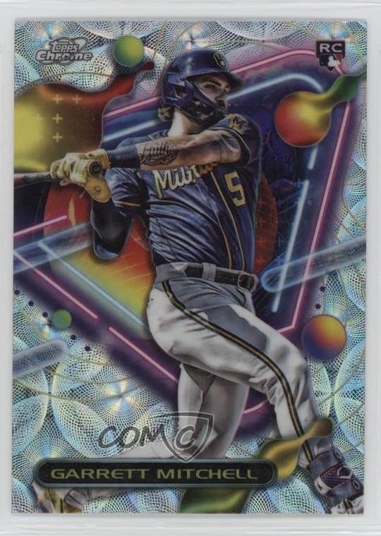 2023 Topps Cosmic Chrome Nucleus Refractor Garrett Mitchell #154 1ce5