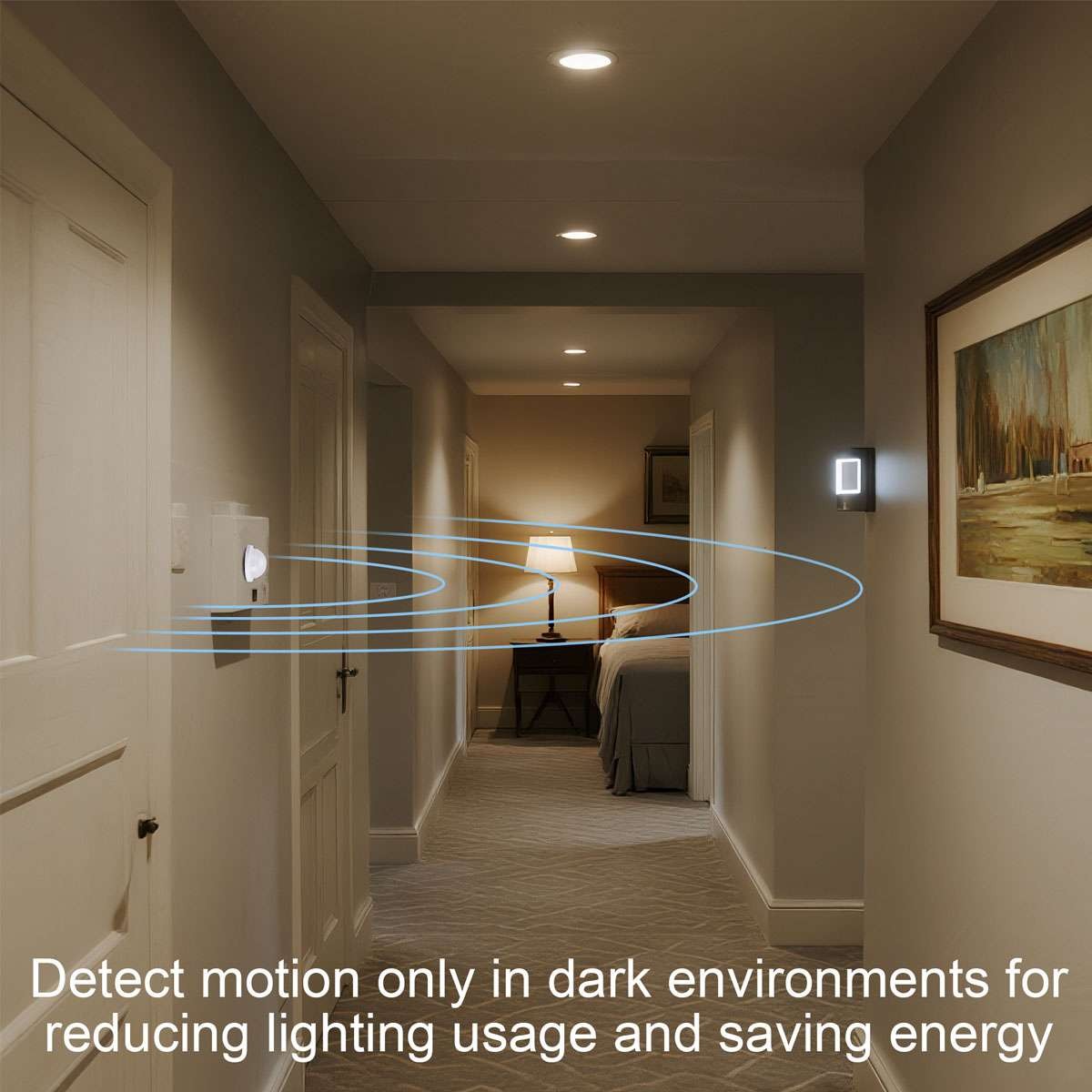 1-5 PIR Infrared Motion Sensor Detector 110V Smart Switch Light Lamp Switch Auto