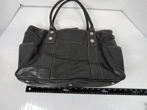 MICHAEL Michael Kors Black Pebbled Leather Laptop Tote *READ*