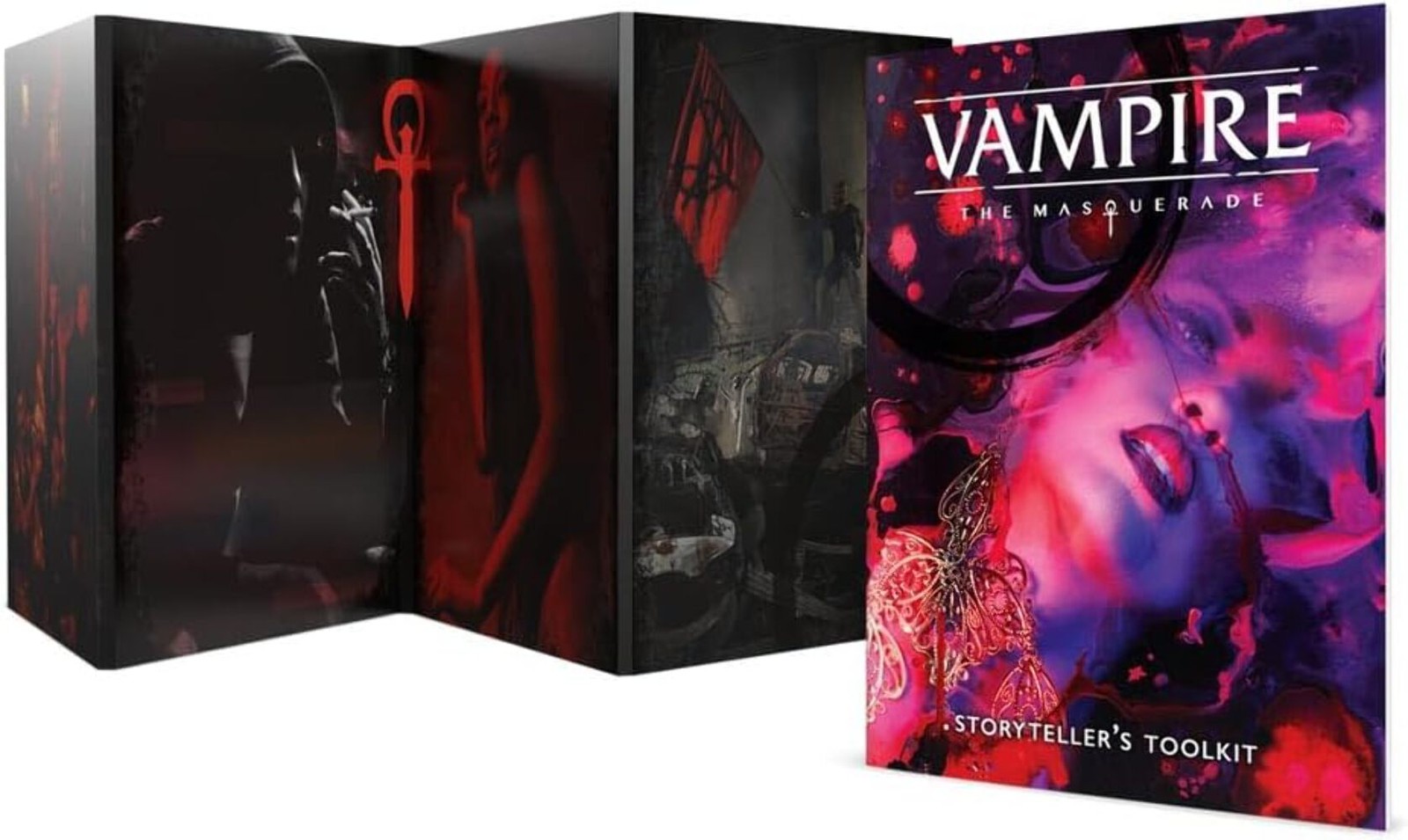 Vampire The Masquerade RPG: 5th Edition Storyteller's Screen And Toolkit | Role