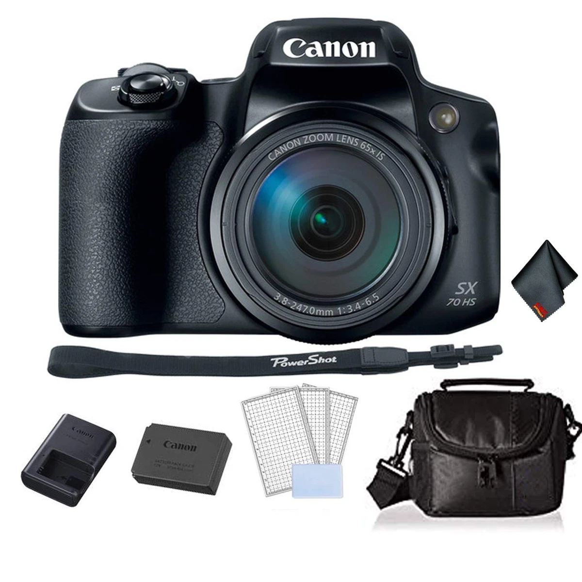 Preços baixos em Canon PowerShot SX70 HS Câmeras Digitais | eBay