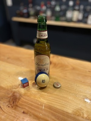Handcrafted #10 Billiard Ball Bottle Opener